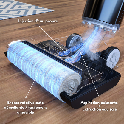 Aspirateur laveur sans fil V3clean