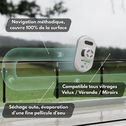 V3CLEAN window cleaning robot