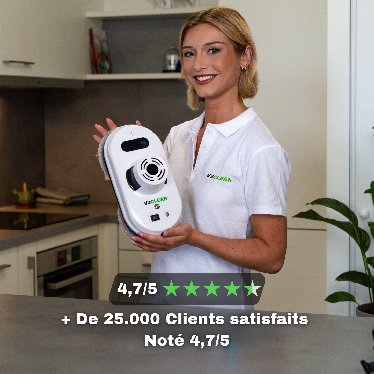 V3CLEAN window cleaning robot